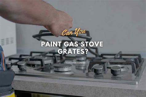painting gas stove